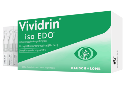 Vividrin<sup>®</sup> iso EDO<sup>®</sup> antiallergische Augentropfen