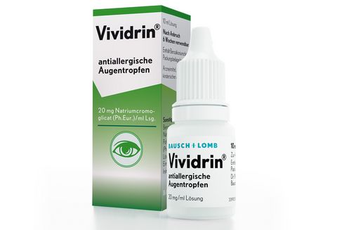 Vividrin<sup>®</sup> antiallergische Augentropfen