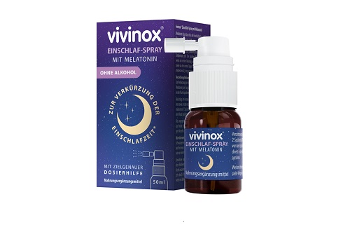 vivinox<sup>®</sup> Einschlaf-Spray mit Melatonin